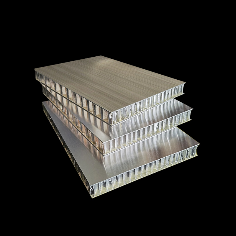 Honeycomb panel av aluminium